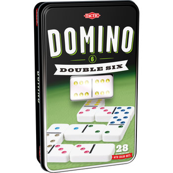 Tactic Domino Double 6 (tin box)