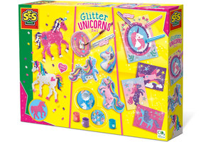 SES Creative SES Creative - Glitter Unicorns 3-in-1