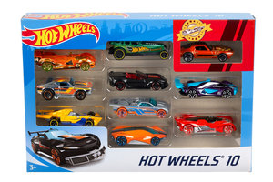 Mattel Hot Wheels - Cadeauset 10 auto's