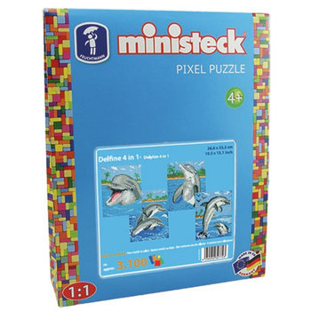 Ministeck Ministeck (XL Box) - Dolfijnen 4-in-1 (3100stuks)