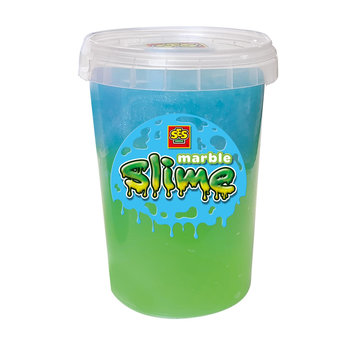 SES Creative SES Creative - Marble Slime 200gr - groen en blauw