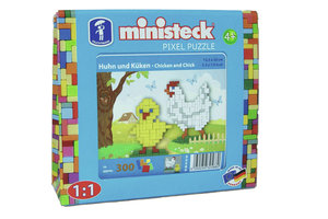 Ministeck Ministeck (Small Box) - Boerderij haan & kuiken (300stuks)