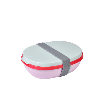 mepal Limited Edition Lunchbox Ellipse Duo - Strawberry vibe