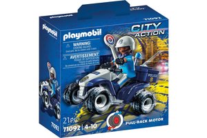 Playmobil PM City Action - Politie Speed Quad 71092