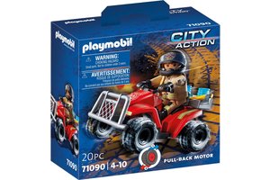 Playmobil PM City Action - Brandweer Speed Quad 71090