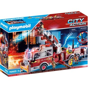 Playmobil PM City Action - Brandweerwagen US Tower Ladder 70935