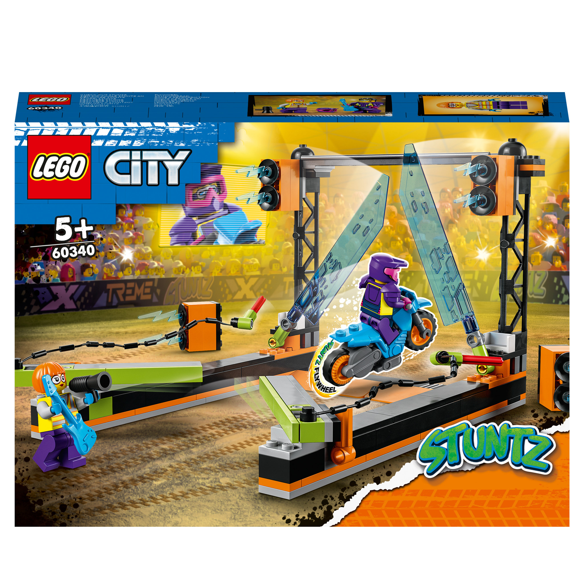 Kluisje Daar ethisch LEGO 60340 City Stuntz Het mes stuntuitdaging - t Klavertje Vier
