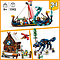 LEGO LEGO Creator 3-in-1 Vikingschip en de Midgaardslang - 31132