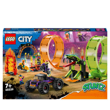 LEGO LEGO City Dubbele looping stuntarena - 60339