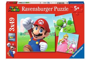 Ravensburger Puzzel (3x49stuks) - Super Mario