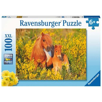 Ravensburger Puzzel (XXL) 100stuks - Shetland pony's