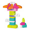 Mega Bloks Mega Bloks First Builders - Grote bouwtas 60 stuks - roze