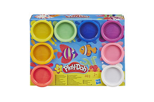 Play-Doh Play Doh - Regenboog Pack (8stuks) - assortiment - 1 exemplaar