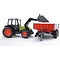 Bruder Tractor Claas en aanhanger