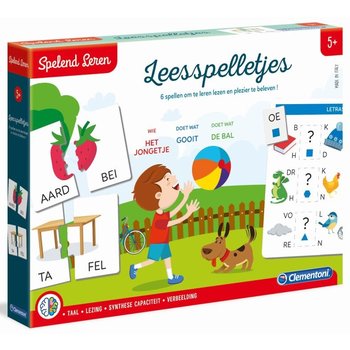 Clementoni Spelend Leren - Leesspelletjes (4-6jaar)