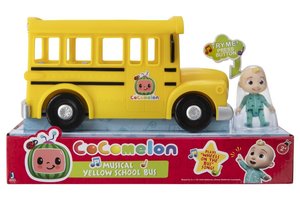 Jazwares Cocomelon - Sprekende muzikale gele schoolbus