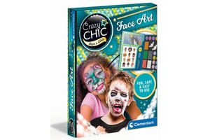 Clementoni Crazy Chic - Make-up Book - Face Art Halloween