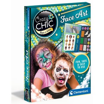 Clementoni Crazy Chic - Halloween make-up boek