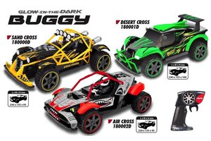 Braet R/C Glow in the dark Buggy (1:18) - 1 exemplaar