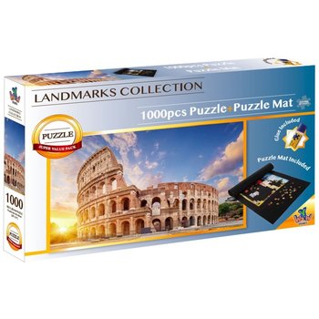 Braet Superpack puzzel (1000stuks) + lijm en mat - Colloseum