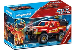 Playmobil PM City Action - Brandweerwagen 71194