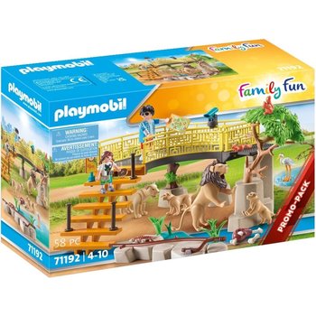 Playmobil PM Family Fun - Leeuwen in het buitenverblijf 71192