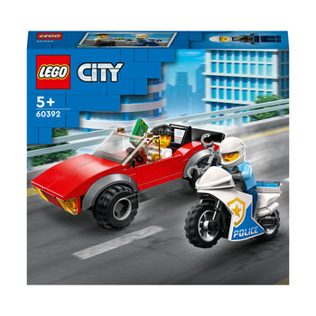 LEGO LEGO City Achtervolging auto op politiemotor - 60392