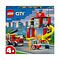 LEGO LEGO City De Brandweerkazerne en de Brandweerwagen - 60375