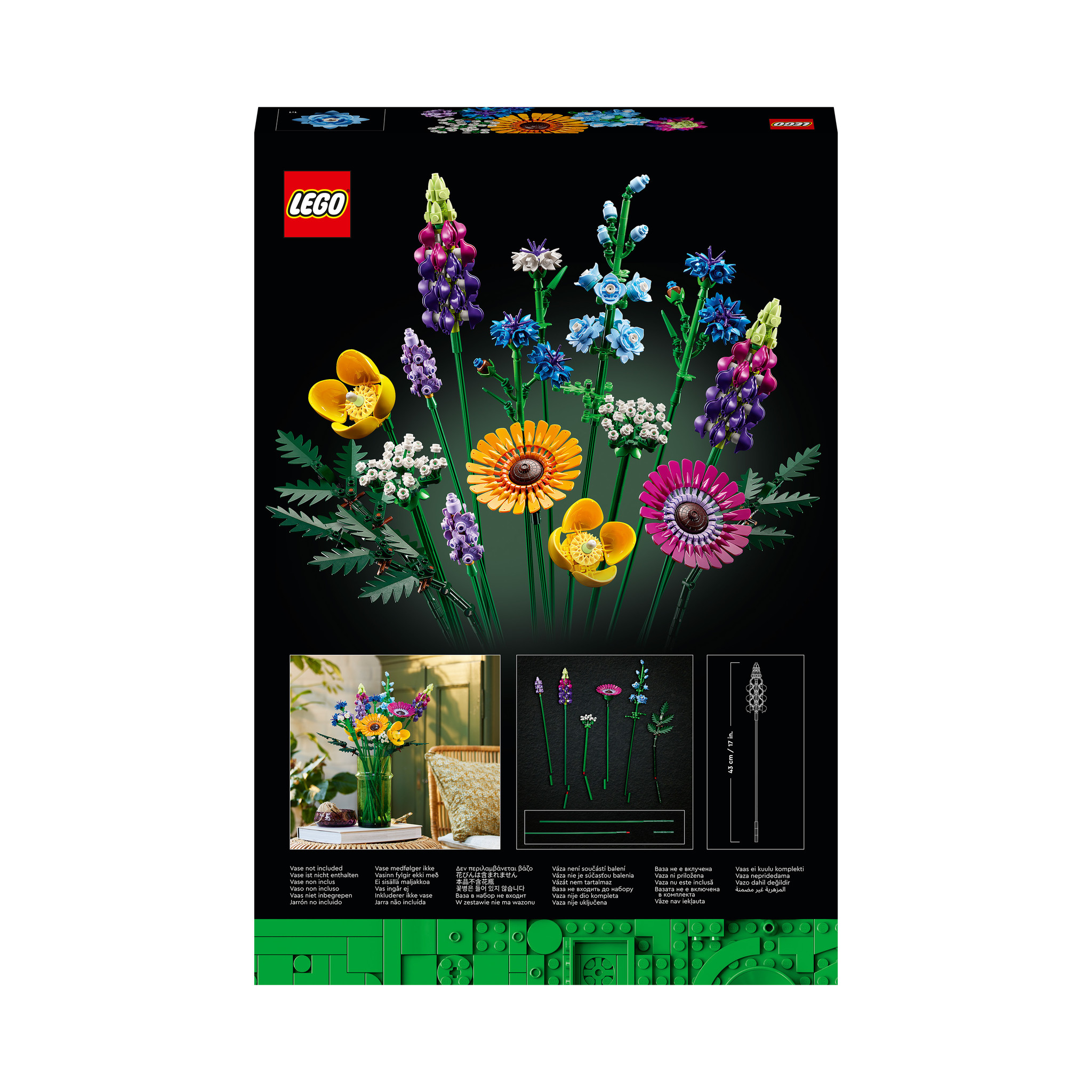 LEGO 10313 Icons Bloemen Boeket Set voor - t Klavertje