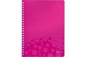 Esselte Noteboek A4 PP roze