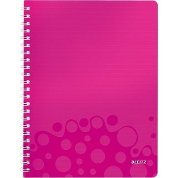 Esselte Noteboek A4 PP roze