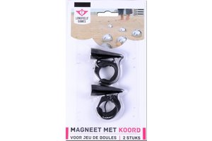 Angelsports Jeu de Boules magneet met koord - 2stuks