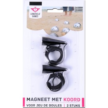 Angelsports Jeu de Boules magneet met koord - 2stuks