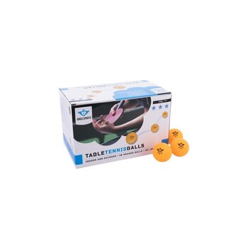 Tafeltennis ballen competitie Ø 40mm/3-ster - 48stuks (oranje)