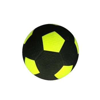 Voetbal (rubber) maat 5 - geel