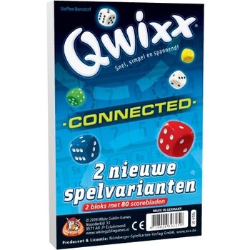 White goblin Qwixx Connected