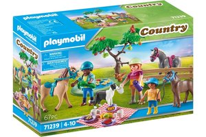 Playmobil PM Country - Picknick excursie met paarden 71239