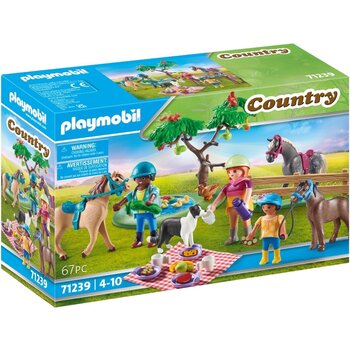 Playmobil PM Country - Picknick excursie met paarden 71239