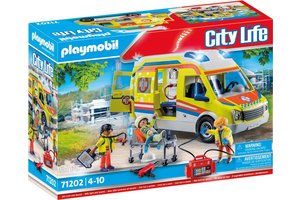 Playmobil PM City Life - Ambulance met licht en geluid 71202