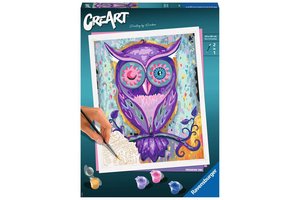 Ravensburger Schilderen op nummer - Dreaming Owl