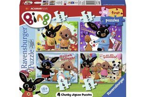 Ravensburger My First Puzzel (2/3/4/5stuks) - Bing Bunny