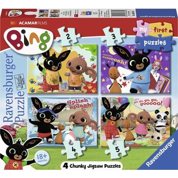 Ravensburger My First Puzzel (2/3/4/5stuks) - Bing Bunny