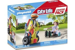 Playmobil PM City Life Starterpack - Rescue met segway 71257