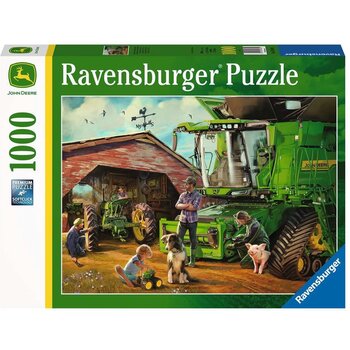 Ravensburger Puzzel (1000stuks) - John Deere Then & Now