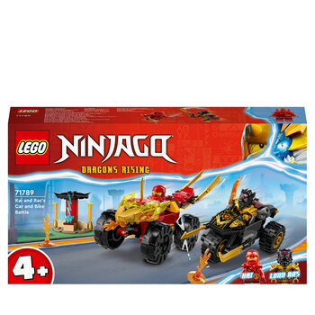 LEGO LEGO Ninjago Kai en Ras' duel tussen auto en motor - 71789