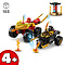 LEGO LEGO Ninjago Kai en Ras' duel tussen auto en motor - 71789