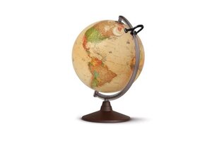 Wereldbol geografisch (verlicht) Ø 30cm
