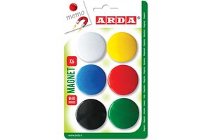 ARDA Magneten 40mm - 6stuks