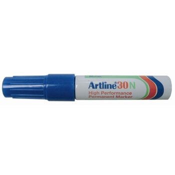 Artline Permanente Marker "30N" schuine punt, lijndikte 2-5mm - blauw