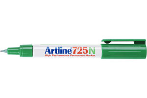 Artline Permanente Marker "725N" extra fijne punt, lijndikte 0.4mm - groen